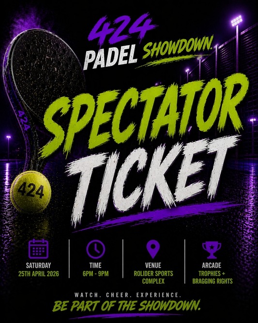 424 Padel Spectator Ticket